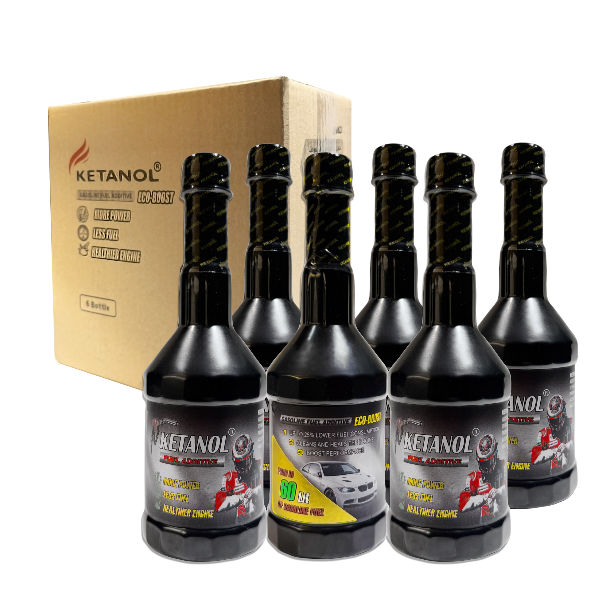 مکمل سوخت KETANOL مدل ALL in ONE حجم 500cc کارتن 6 عددی